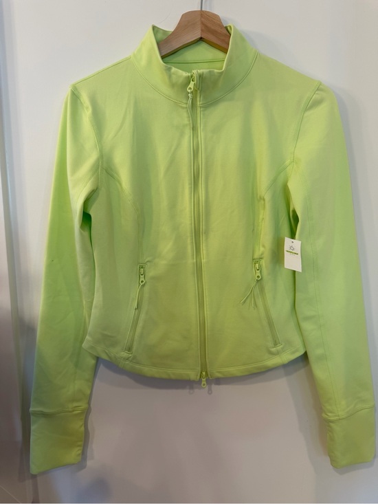 aerie Jackets & Blazers - aerie Neon Lime Full-Zip Active Jacket